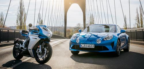 L’A110 se décline en moto